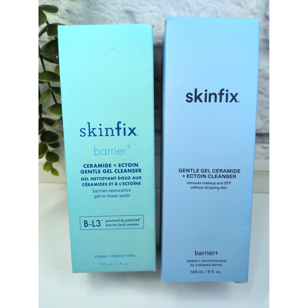 NIB LOT2💙Skinfix barrier+ Ceramide + Ectoin Hydrating Gentle Gel Cleanser 150mL